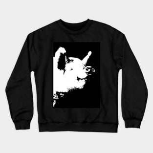 Pig Print Crewneck Sweatshirt